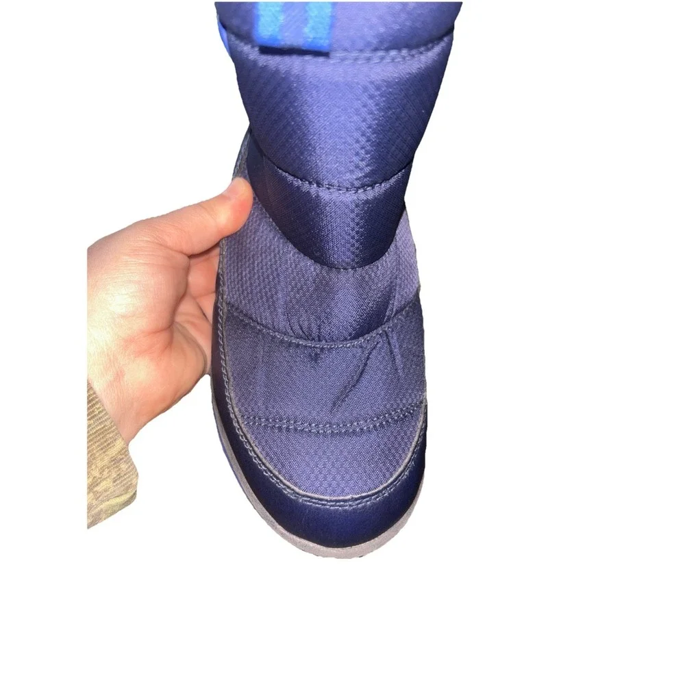 LL Bean Kids Ultralight Winter Boots Size 2 Blue  Lightweight